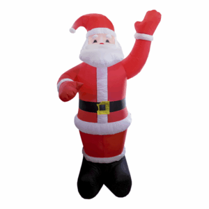 Papá Noel inflable grande