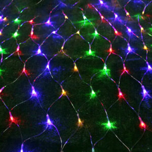 Cortina de luces multicolor