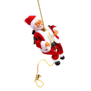 Papá Noel baja la cuerda